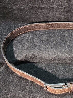 Red Ale by Alessbury Genuine Leather Brown Belt Size 38/95